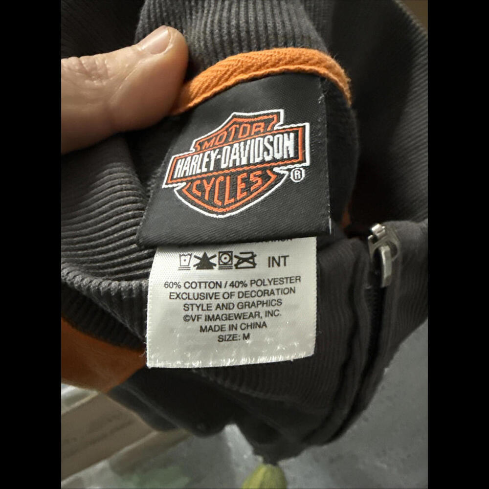 Harley Davidson Full Zip Jacket Southern Binghamton NY M - Picture 5 of 5
